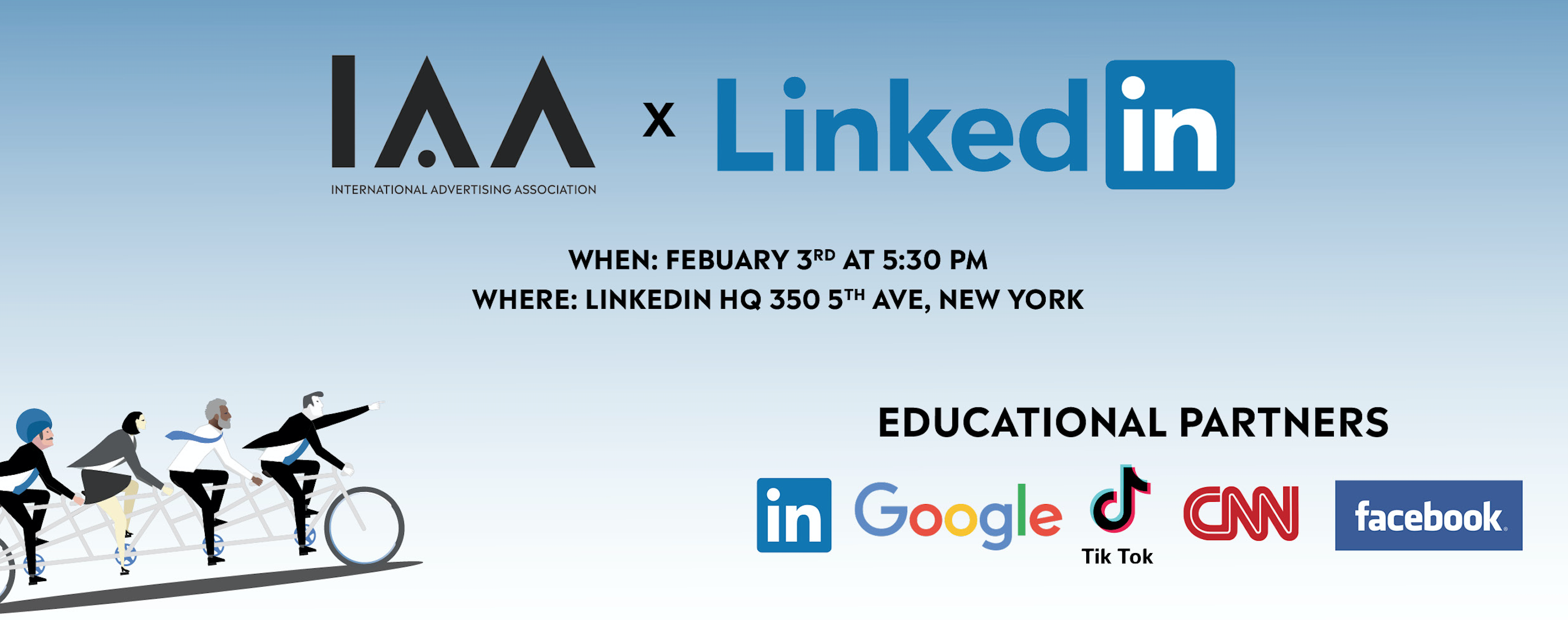 Learn and Network at LinkedIn, Feb 2020